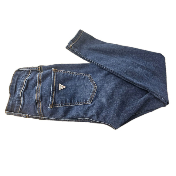 Guess Denim - Guess Womens High Rise Skinny Dark Blue Jeans Size 26